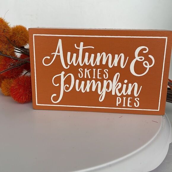 TIER TRAY SIGN FALL DECOR - Picture 2 of 5